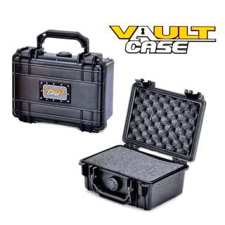 WATERPROOF SAFETY BOX CASE FOR VALUABLES OR GUN BLACK  