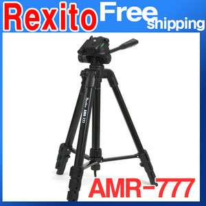 NEW Rexito AMR 777 Camera Tripod w/ Quick Release Plate  