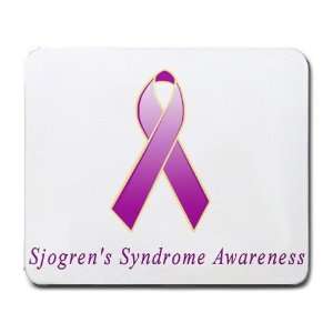  Sjogrens Syndrome Awareness Ribbon Mouse Pad Office 