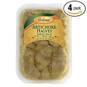 Roland Artichoke Halves, 8.3 Ounce (Pack of 4)  Grocery 
