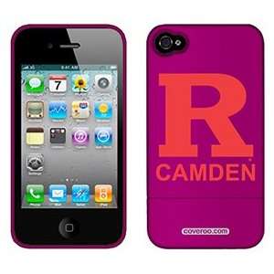  Rutgers University R Camden on Verizon iPhone 4 Case by 