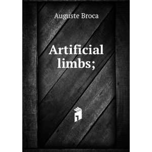  Artificial limbs; Auguste Broca Books