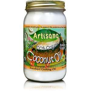  Artisana 100% Organic Raw Coconut Oil Extra Virgin    16 