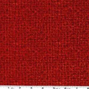 45 Wide Hopscotch Flannel Cherry Red Fabric By The Yard 
