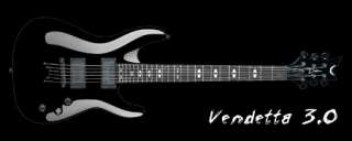 Dean Vendetta 3.0 Classic Black Electric Guitar  