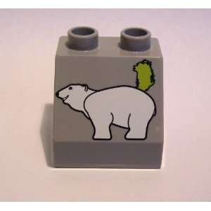    Lego Duplo Ice Bear Slope Bric with Map of Greenland Toys & Games