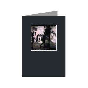  Abstract Cityscape Greeting Card by Enohpi Health 