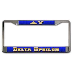  Delta Upsilon License Plate Frame 