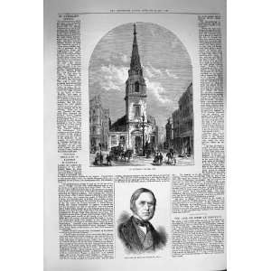   1874 St. Antholin Church City Denis La Marchant Bart