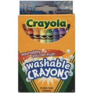  Crayola Washable Crayons 16 per box (2 Pack) Health 
