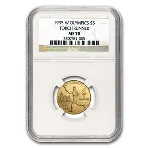    1995 W Olympic Torch Runner   MS 70 NGC (5.00)