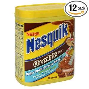 Nestle Nesquik, Chocolate, 15 Ounce Grocery & Gourmet Food