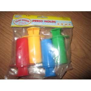  Clay dough 4 Pc Press Molds for Modeling Fun Everything 