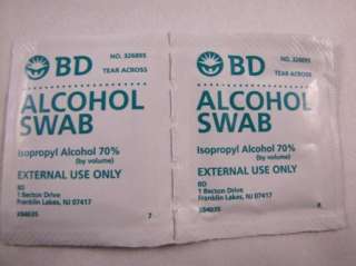   Alcohol Swabs Pads Preps Wipes Antiseptic ANESTHETIC Skin Cleanser BOX