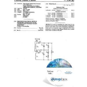 NEW Patent CD for PERCUSSIVE ELECTRONIC MUSICAL INSTRUMENT WITH OUTPUT 