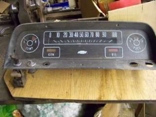 1964 chevy truck speedo speedometer gauges parts C20  