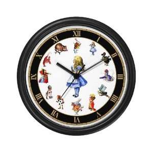  ALL AROUND ALICE Funny Wall Clock by 