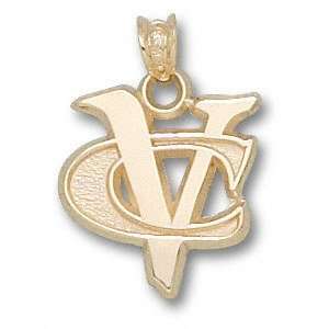  VCU Rams Solid 14K Gold VC Pendant