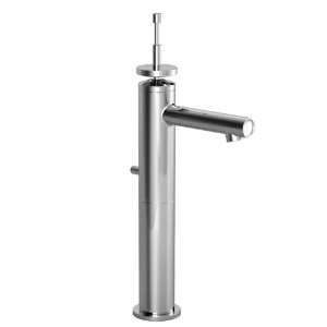   Stoic Single Lever Vessel Faucet with Pixie Handle, Polished Chrome