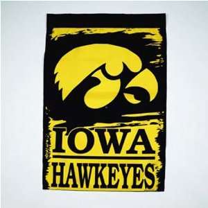  University of Iowa Hawkeyes Flag   Vertical Sports 