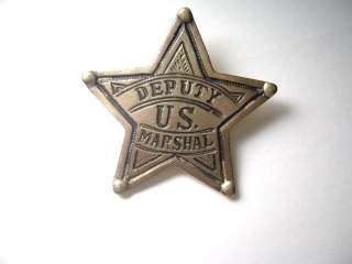 Deputy US Marshall Badge old west police Cowboy Badges2  