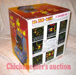 You are bidding on an original MS PACMAN tabletop video game by 