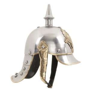  German Metal Brass Helmet Armor Medieval Sports 