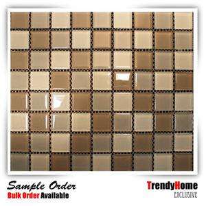10 SF Urban Grey Blend glass mosaic tile Kitchen Backsplash wall floor 