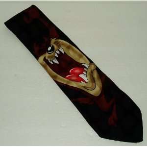  Looney Tunes Tasmanian Devil Silk Mens Neck Tie 
