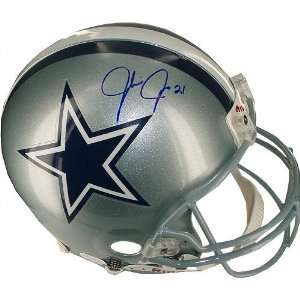  Julius Jones Dallas Cowboys Autographed Mini Helmet 