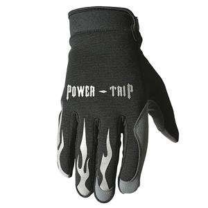  Power Trip Power Crew Gloves   Small/Black/Gunmetal 