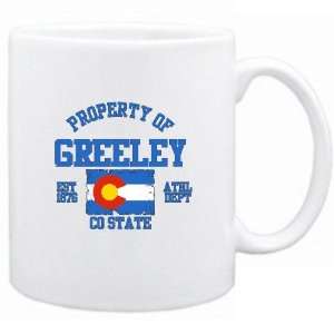  New  Property Of Greeley / Athl Dept  Colorado Mug Usa 