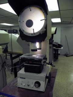 12 Taylor Hobson Model TH 300 Bench Top Optical Comparator Profile 