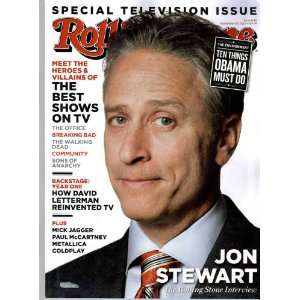   Magazine (9/29/11) Jon Stewart The RS Interview Staff Writers Books