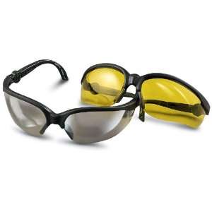  2 pack Atika Shooting / Safety Glasses Black Frame Sports 