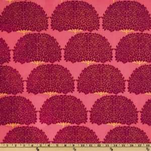  44 Wide Havens Edge Trees Pink Fabric By The Yard tina 