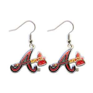  Atlanta Braves Dangle Logo Earring Set Mlb Charm Gift by 