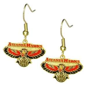  Atlanta Hawks   NBA Team Logo Dangler Earrings Sports 