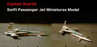 Captain Scarlet Swift Passenger Jet Miniatures Model  
