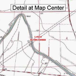   Map   Leland, Mississippi (Folded/Waterproof)