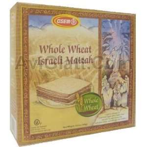Osem Passover Whole Wheat Israeli Matzah 10.5 oz  Grocery 