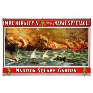  Vintage Art Imre Kiralfys grand naval spectacle   22119 4 