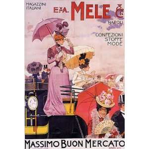  FASHION GIRL UMBRELLA E&A MELE MASSIMO BUON MERCATO ITALY 