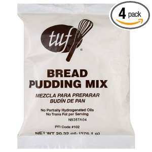 TUF Bread Pudding Mix, 20.32 Ounce (Pack of 4)  Grocery 