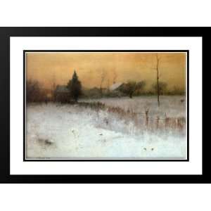  Inness, George 38x28 Framed and Double Matted Home at 