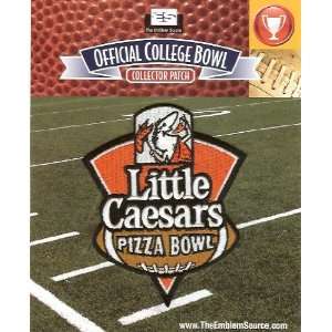  2011 Little Caesars Pizza Bowl Patch   Western Michigan vs 