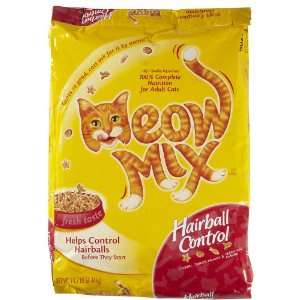 Meow Mix Hairball Control Dry Cat Food, 14.2 Pound  