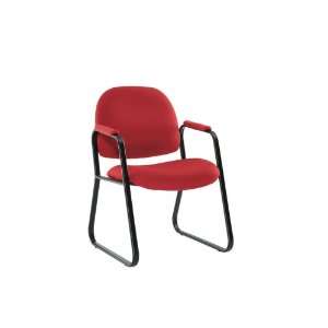  Izzy Overture Chair, Mid Back, w/ Arms (Black Fabric 