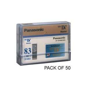   Panasonic AY DVM83MQ   Master   Mini DV tape   50 x 83min Electronics