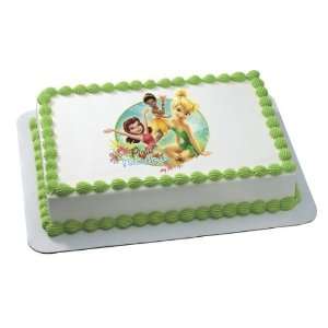  Tinkerbell Pixie Fairies Fabulous Personalized Edible Cake 
